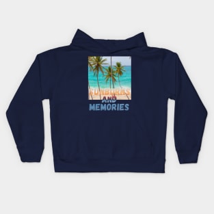 Palm Tree SUNBURNS AND MEMORIES Kids Hoodie